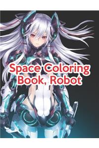 Space Coloring Book, Robot