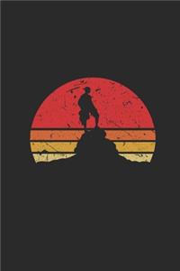 Hiking Retro Silhouette