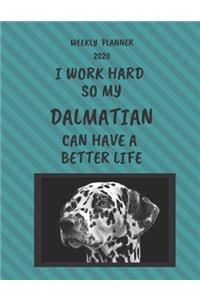 Dalmatian Weekly Planner 2020