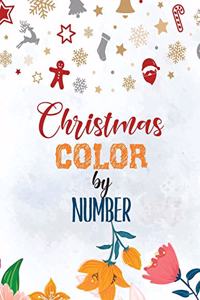 Christmas Color by Number