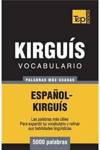 Vocabulario Español-Kirguís - 5000 palabras más usadas
