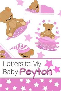 Letters to My Baby Peyton