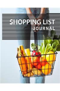 Shopping List Journal