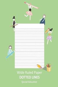 Wide Ruled Paper _ Dotted Lines