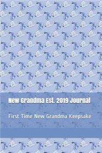 New Grandma Est. 2019 Journal