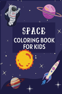 Space Coloring Book for Kids