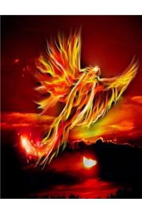Phoenix Fire Bird Notebook