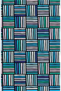 Journal Notebook Criss Cross Grids Blues