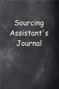 Sourcing Assistant's Journal Chalkboard Design