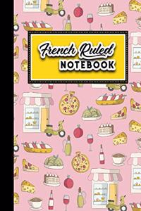 French Ruled Notebook