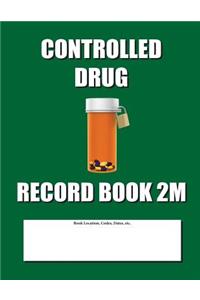 Controlled Drug Record Book 2M