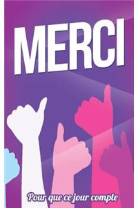 Merci: Taille M (12,7x20cm)