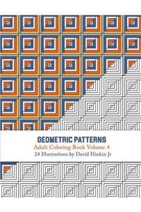 Geometric Patterns - Adult Coloring Book Vol. 4