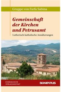 Gemeinschaft Der Kirchen Und Petrusamt
