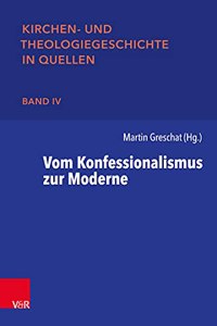 Vom Konfessionalismus zur Moderne