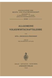 Allgemeine Volkswirtschaftslehre