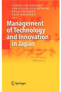 Management of Technology and Innovation in Japan