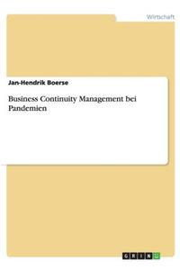 Business Continuity Management bei Pandemien