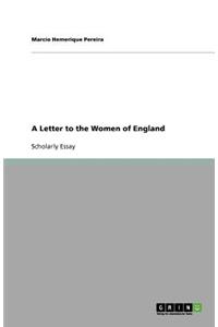 A Letter to the Women of England