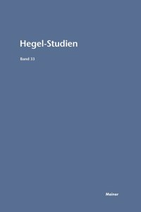 Hegel-Studien Band 33