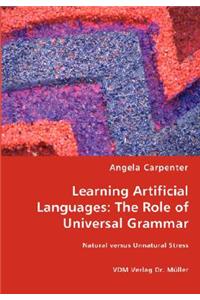Learning Artificial Languages