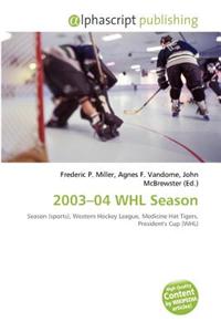 2003-04 Whl Season
