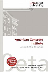 American Concrete Institute