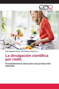 divulgación científica por radio