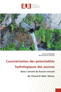 Caractérisation des potentialités hydrologiques des sources
