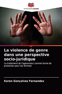 violence de genre dans une perspective socio-juridique