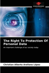 The Right To Protection Of Personal Data