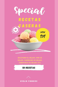 Especial 131 Recetas caseras de helado