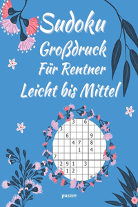 Sudoku Großdruck Für Rentner Leicht bis Mittel