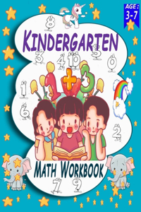 Kindergarten Math Workbook