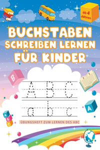 Buchstaben Schreiben Lernen für Kinder