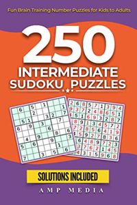 250 Intermediate Sudoku Puzzles