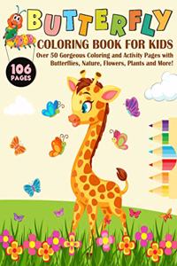 Butterfly Coloring Book for Kids