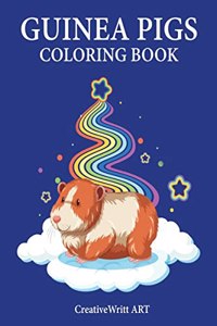 Guinea Pigs Coloring Book : Adorable Guinea Pig Books For Kids