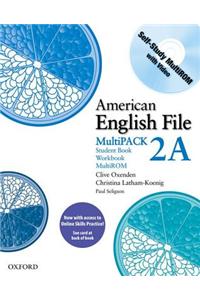 American English File 2 Student Book Multi Pack A