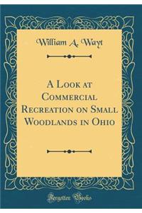A Look at Commercial Recreation on Small Woodlands in Ohio (Classic Reprint)