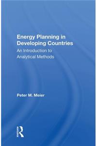 Energy Planning in Developing Countries