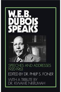 W.E.B. Du Bois Speaks, 1920-1963