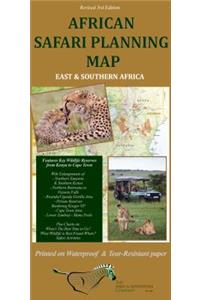 African Safari Planning Map