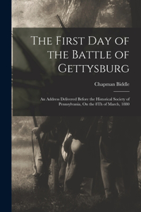 The First Day of the Battle of Gettysburg
