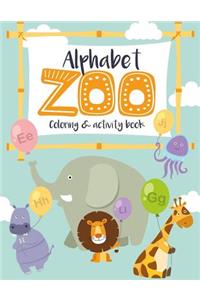 Alphabet Zoo Coloring & Activity Book