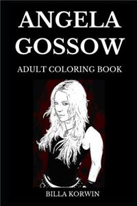 Angela Gossow Adult Coloring Book