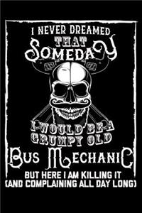 I Never Dreamed That Someday I Would Be a Grumpy Old Bus Mechanic But here I m killing it (And complaining all day long)