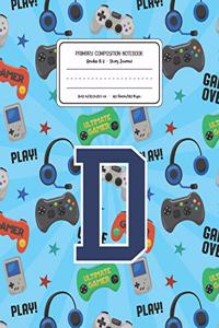 Primary Composition Notebook Grades K-2 Story Journal D