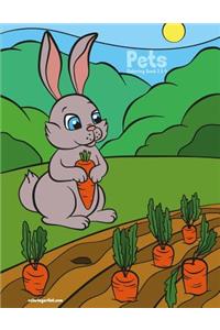 Pets Coloring Book 3 & 4