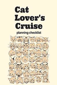 Cat Lover's Cruise Planning Checklist
